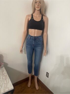 Madewell Jeans Curvy High Rise Skinny Crop Denim